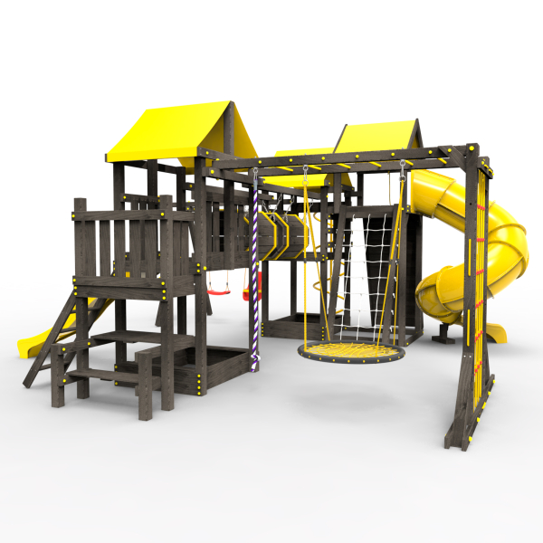 Детская площадка Пикник "Black" Стэйдж Бонд с трубой