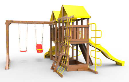 Детская площадка Пикник "Оптимус" Пацифик Лайт с винтовой трубой