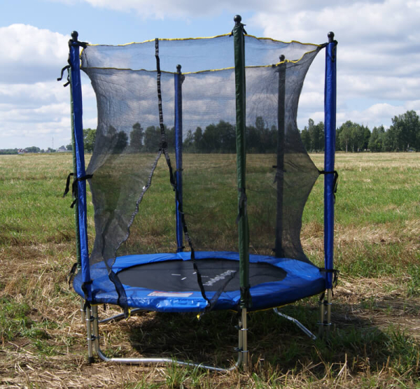 Батут с сеткой "BabySport" blue диаметр 180см