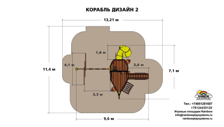 картинка Корабль Дизайн 2 (Ship Design 2) от магазина Лазалка
