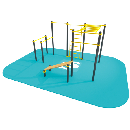 картинка Спортивный комплекс ВоркАут ЛС1 от магазина Лазалка