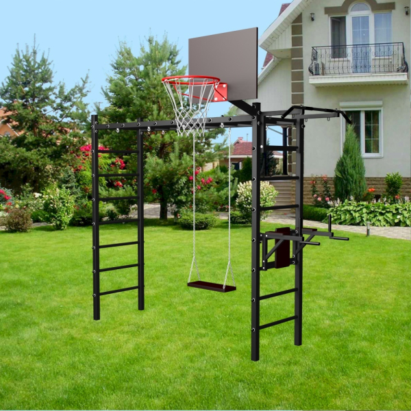 картинка Уличная шведская стенка Sv Sport рукоход У531 (Турник/Брусья/Деревянные) от магазина Лазалка