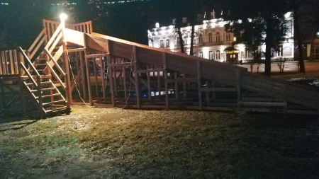 картинка Ледяная горка SWAN-3 от магазина Лазалка