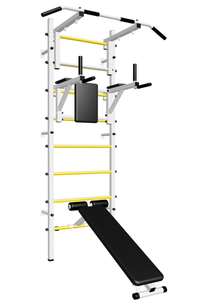 Шведская стенка Sv Sport 505 (Турник стандарт/Брусья/Скамья)