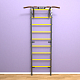картинка Шведская стенка "LittleSport" Pull-Up (черный*желтый) от магазина Лазалка