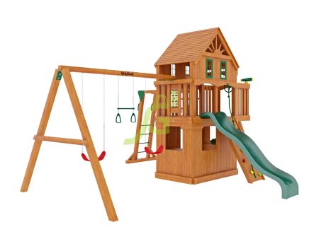 картинка Детская площадка IgraGrad Шато с рукоходом 2 от магазина Лазалка