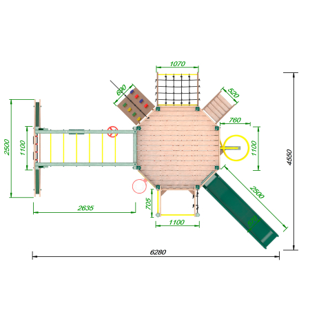 Детская площадка Пикник «Форест» Арена
